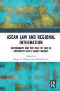 Cohen / Desierto |  ASEAN Law and Regional Integration | Buch |  Sack Fachmedien