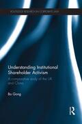 Gong |  Understanding Institutional Shareholder Activism | Buch |  Sack Fachmedien