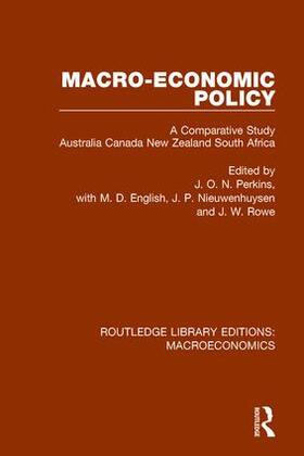 Perkins / English / Nieuwenhuysen | Macro-economic Policy | Buch | 978-1-138-94093-2 | sack.de