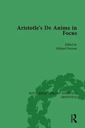 Durrant |  Aristotle's De Anima in Focus | Buch |  Sack Fachmedien