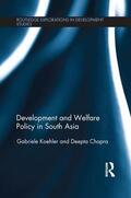 Koehler / Chopra |  Development and Welfare Policy in South Asia | Buch |  Sack Fachmedien