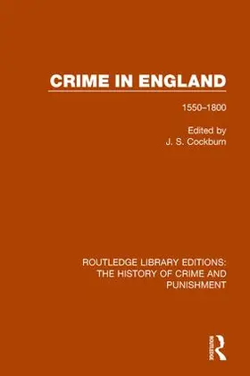Cockburn |  Crime in England | Buch |  Sack Fachmedien