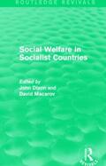 Dixon / Macarov |  Social Welfare in Socialist Countries | Buch |  Sack Fachmedien
