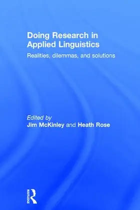 McKinley / Rose |  Doing Research in Applied Linguistics | Buch |  Sack Fachmedien