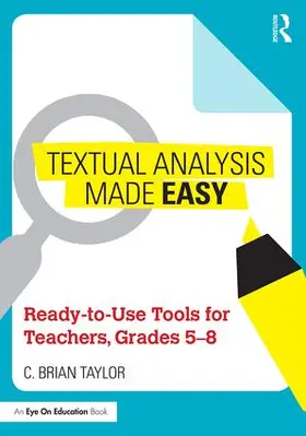 Taylor |  Textual Analysis Made Easy | Buch |  Sack Fachmedien