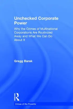 Barak |  Unchecked Corporate Power | Buch |  Sack Fachmedien