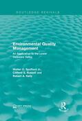 Spofford Jr. / Russell / Kelly |  Environmental Quality Management | Buch |  Sack Fachmedien