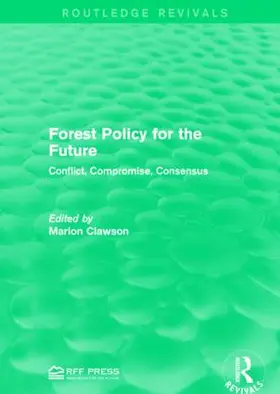 Clawson |  Forest Policy for the Future | Buch |  Sack Fachmedien