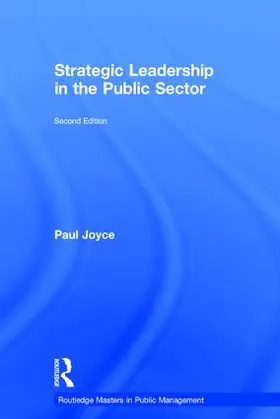 Joyce |  Strategic Leadership in the Public Sector | Buch |  Sack Fachmedien