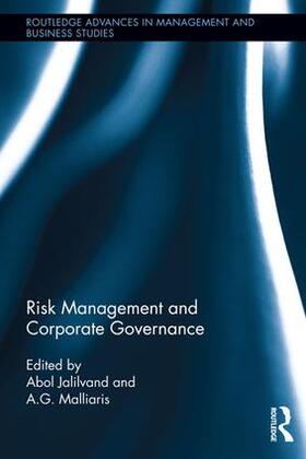 Jalilvand / Malliaris | Risk Management and Corporate Governance | Buch | 978-1-138-96065-7 | sack.de