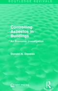 Dewees |  Controlling Asbestos in Buildings | Buch |  Sack Fachmedien