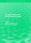 Russell / Nicholson |  Public Choice and Rural Development | Buch |  Sack Fachmedien