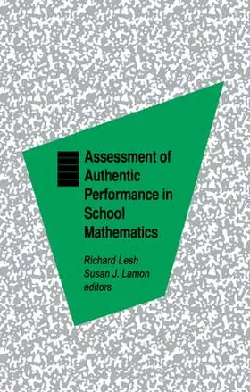 Lesh / Lamon |  Assessment of Authentic Performance in School Mathematics | Buch |  Sack Fachmedien
