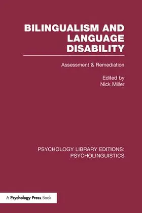 Miller |  Bilingualism and Language Disability (PLE | Buch |  Sack Fachmedien
