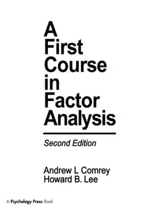 Comrey / Lee | A First Course in Factor Analysis | Buch | 978-1-138-96545-4 | sack.de