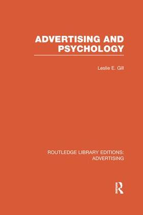 Gill | Advertising and Psychology (Rle Advertising) | Buch | 978-1-138-96611-6 | sack.de