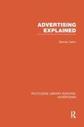 Caton |  Advertising Explained | Buch |  Sack Fachmedien