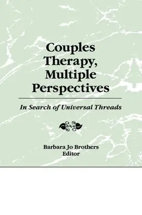 Brothers |  Couples Therapy, Multiple Perspectives | Buch |  Sack Fachmedien