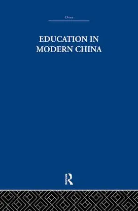 Price |  Education in Modern China | Buch |  Sack Fachmedien