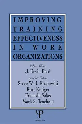 Ford | Improving Training Effectiveness in Work Organizations | Buch | 978-1-138-97240-7 | www.sack.de