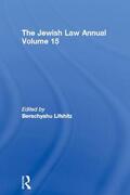 Lifshitz |  The Jewish Law Annual Volume 15 | Buch |  Sack Fachmedien