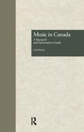 Morey |  Music in Canada | Buch |  Sack Fachmedien