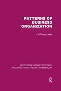 O'Shaughnessy |  Patterns of Business Organization (RLE | Buch |  Sack Fachmedien