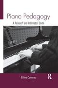 Comeau |  Piano Pedagogy | Buch |  Sack Fachmedien