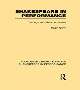 Berry |  Shakespeare in Performance | Buch |  Sack Fachmedien