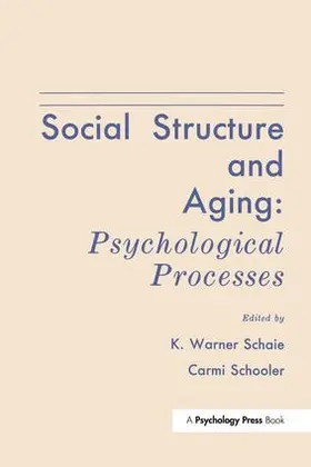 Schaie / Schooler |  Social Structure and Aging | Buch |  Sack Fachmedien