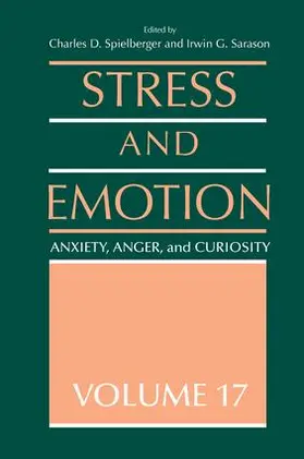 Spielberger / Sarason |  Stress and Emotion | Buch |  Sack Fachmedien