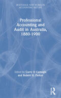 Carnegie / Parker |  Professional Accounting and Audit in Australia, 1880-1900 | Buch |  Sack Fachmedien