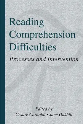 Cornoldi / Oakhill | Reading Comprehension Difficulties | Buch | 978-1-138-98461-5 | sack.de