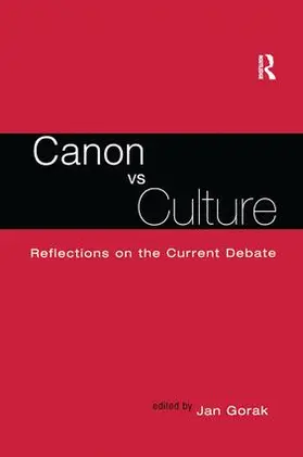 Gorak |  Canon Vs. Culture | Buch |  Sack Fachmedien