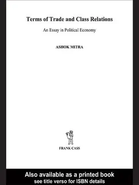 Mitra |  Terms of Trade and Class Relations | Buch |  Sack Fachmedien
