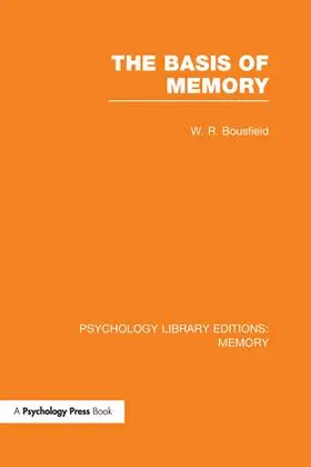 Bousfield |  The Basis of Memory (Ple: Memory) | Buch |  Sack Fachmedien