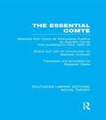 Andreski |  The Essential Comte (RLE Social Theory) | Buch |  Sack Fachmedien