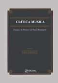 Knowles |  Critica Musica | Buch |  Sack Fachmedien