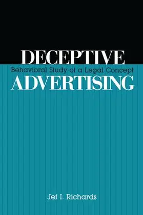 Richards |  Deceptive Advertising | Buch |  Sack Fachmedien
