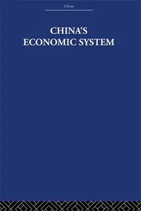 Donnithorne | China's Economic System | Buch | 978-1-138-99127-9 | www.sack.de