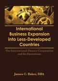 Kaynak / Baker |  International Business Expansion Into Less-Developed Countries | Buch |  Sack Fachmedien