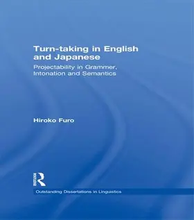 Furo | Turn-taking in English and Japanese | Buch | 978-1-138-99392-1 | sack.de
