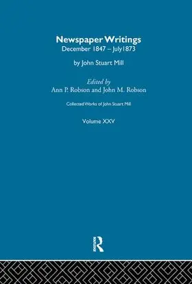 Robson |  Collected Works of John Stuart Mill | Buch |  Sack Fachmedien
