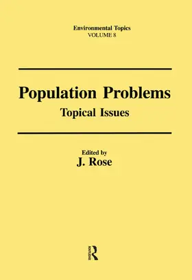 Rose |  Population Problems | Buch |  Sack Fachmedien