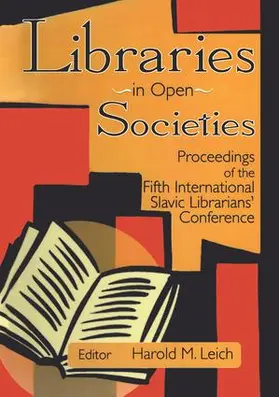 Leich |  Libraries in Open Societies | Buch |  Sack Fachmedien