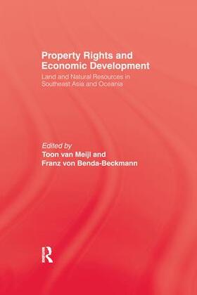 van Meijl / von Benda-Beckham |  Property Rights and Economic Development | Buch |  Sack Fachmedien