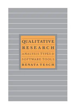 Tesch | Qualitative Research | Buch | 978-1-138-99699-1 | www.sack.de