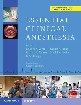Vacanti / Sikka / Urman |  Essential Clinical Anesthesia | eBook | Sack Fachmedien