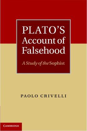 Crivelli |  Plato's Account of Falsehood | eBook | Sack Fachmedien