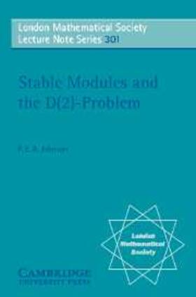 Johnson |  Stable Modules and the D(2)-Problem | eBook | Sack Fachmedien